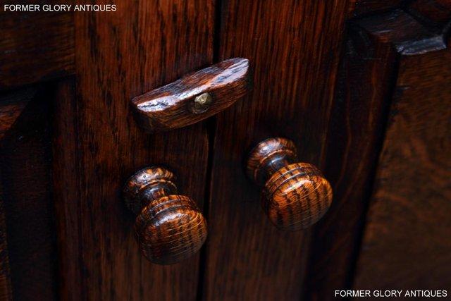 Image 28 of A TITCHMARSH AND GOODWIN OAK WINE CUPBOARD DRINKS CABINET