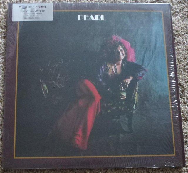 Preview of the first image of Janis Joplin, Pearl, 125g vinyl LP..