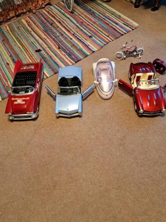 Image 3 of Bratz collectibles. Four cars and a tandam