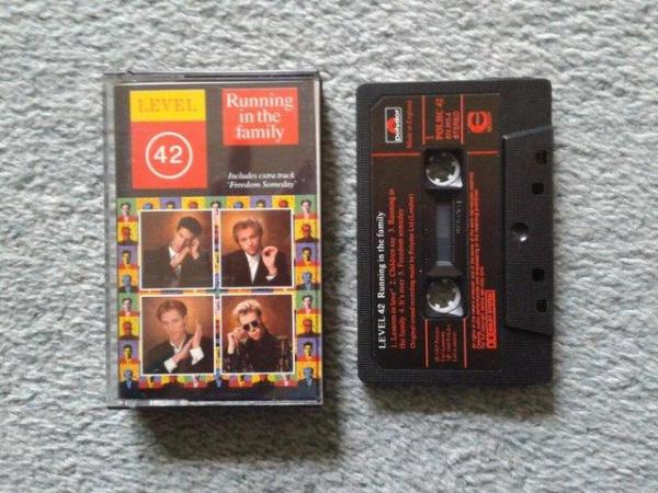 Image 2 of Level 42 - Running In The Family (Cassette, 1987)