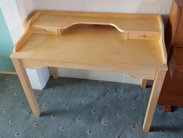 Image 1 of Desk (IKEA Gustav) Birch veneer. Great condition
