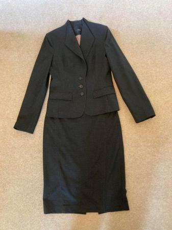 Image 3 of Woman’s dark grey two piece suit. Size 8