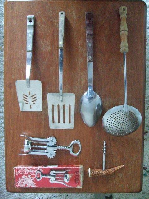Preview of the first image of Kitchen Utensils + Corkscrew Bottle Opener.