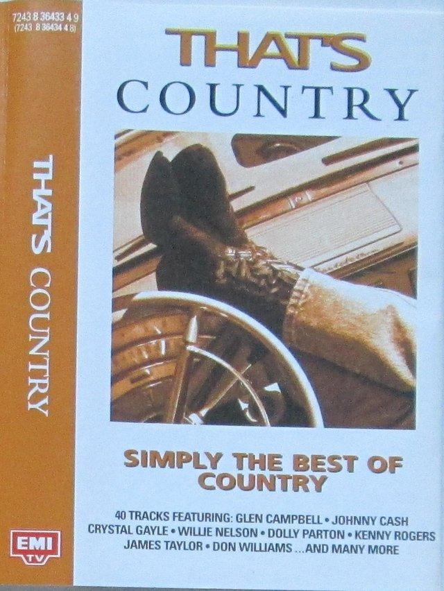 Preview of the first image of EMI - Thats Country Double Cassette.