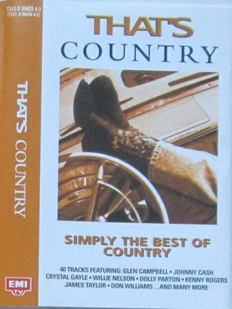 Image 1 of EMI - Thats Country Double Cassette