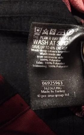 Image 13 of New Marks and Spencer Per Una Black Red Skirt Size 14
