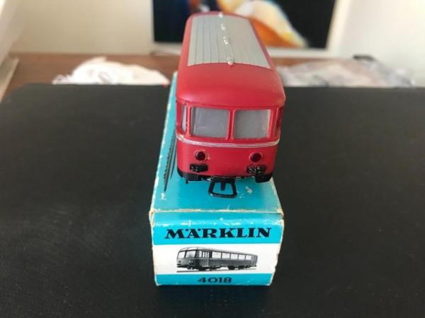 Image 2 of Marklin HO Gauge, Railbus trailer made in Germany (4018)