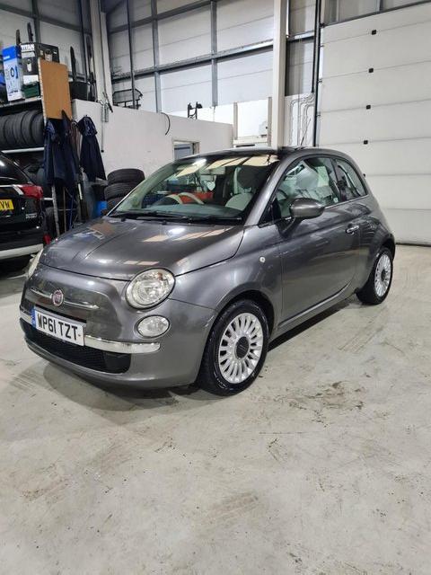Preview of the first image of Fiat 500 Twin Air Lounge Grey Very Good Condition.