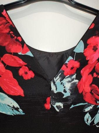 Image 20 of BNWT Anna Rose Dress Size 16 Red/Black