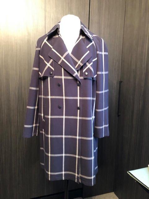 Preview of the first image of Marks & Spencer Collection - check coat size 14.