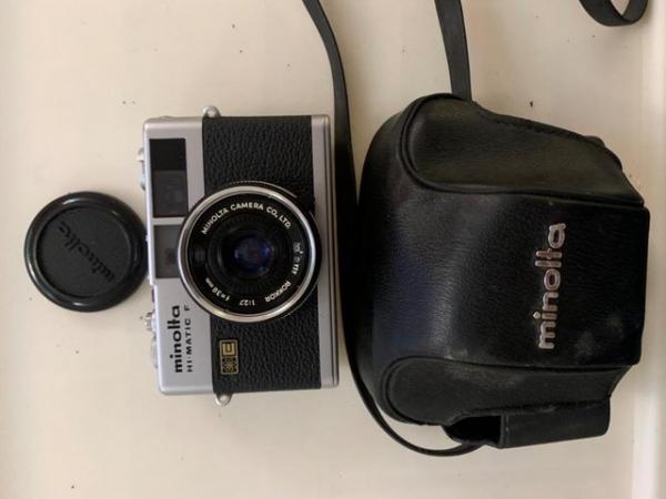 Image 1 of Minolta Hi-Matic F vintage camera in excellent condition