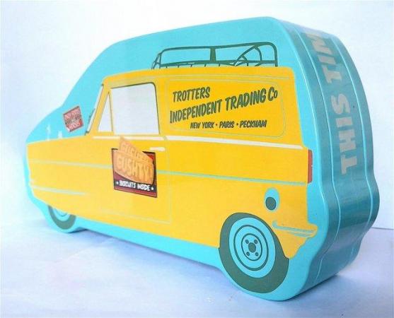 Image 3 of TROTTER'S 3 WHEELED VAN COLLECTABLE TIN