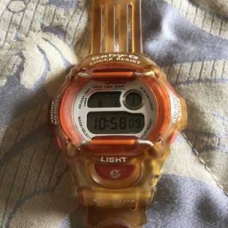 Image 3 of Y2K Original BABY G G-Lide BG 370 Watch