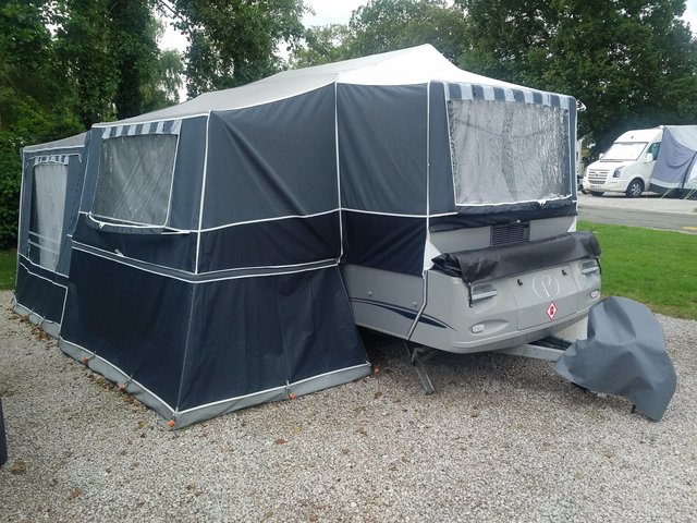 Preview of the first image of Caravan Conway Countryman 2012. Full awning and skirts.