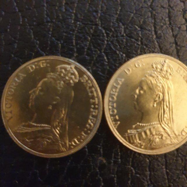 Preview of the first image of 2 coins found in drawer2 coins.