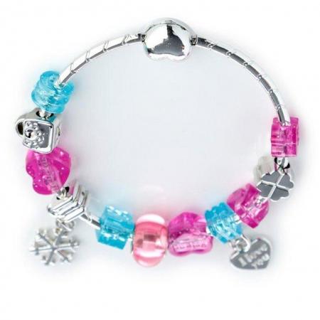 Image 2 of Little Girl Charm Bracelet Set. Free postage