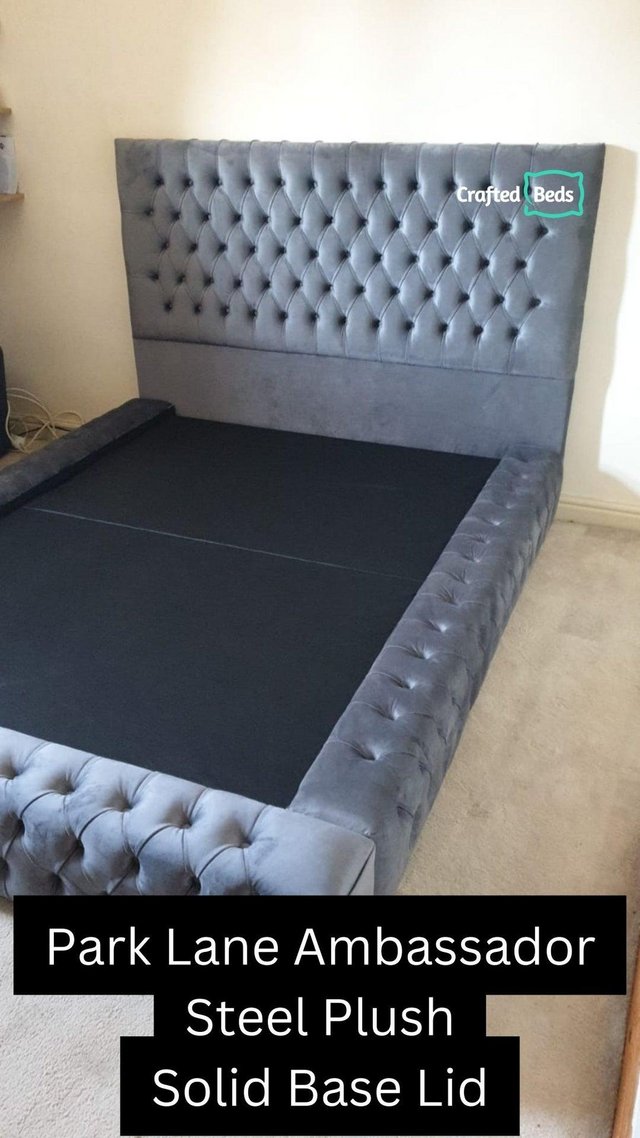 Preview of the first image of BRAND NEW BED FOR SALE?? WITH MATTRESS AND OPTIONAL DRAWERS.