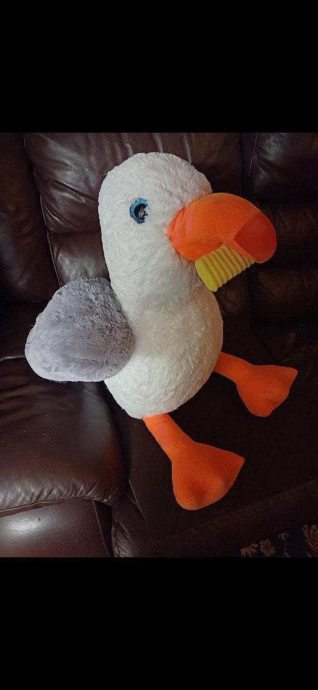 Preview of the first image of Steven The seagull Teddy 45cm new with tag.