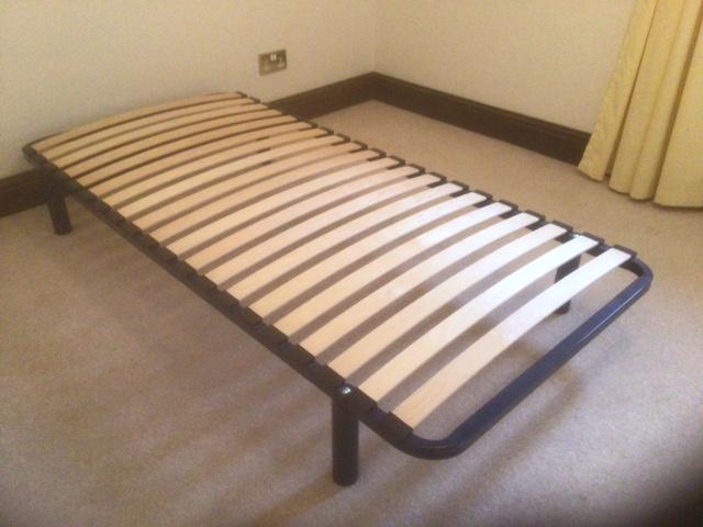 Preview of the first image of Single bed and mattress 3 foot.Excellent condition.