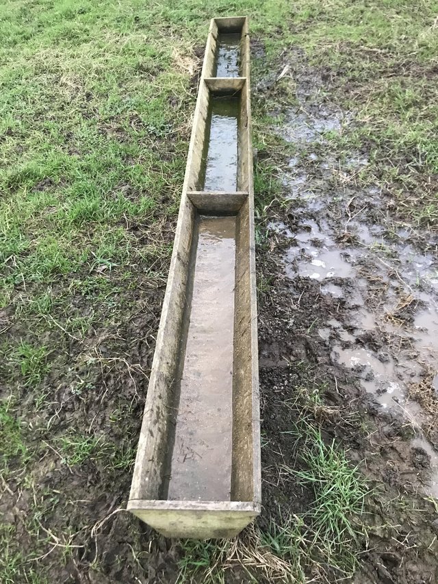 Preview of the first image of Sheep hay rack and fed trough.