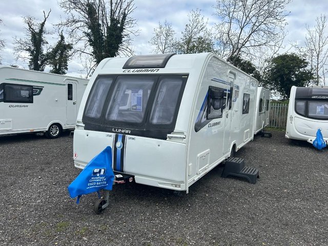 Preview of the first image of Lunar Clubman SE, 2019, 4 Berth Caravan *Fixed Bed*.