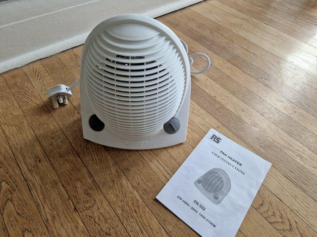 Preview of the first image of NEW fan heaters. BARGAIN PRICE.