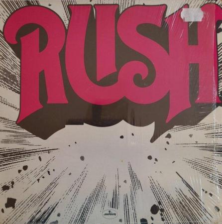 Image 1 of Rush 1974 UK 1st Press A1/B2v LP in shrink wrap EX+/NM.