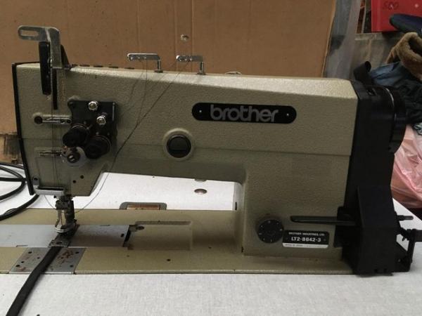 Image 3 of Twin Needle Brother LT2 - B842-3 Industrial Sewing Machine