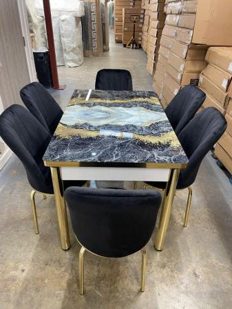 Image 1 of New style Table with Sets Sale