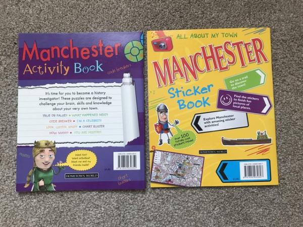 Image 2 of Kids Manchester Activity Books