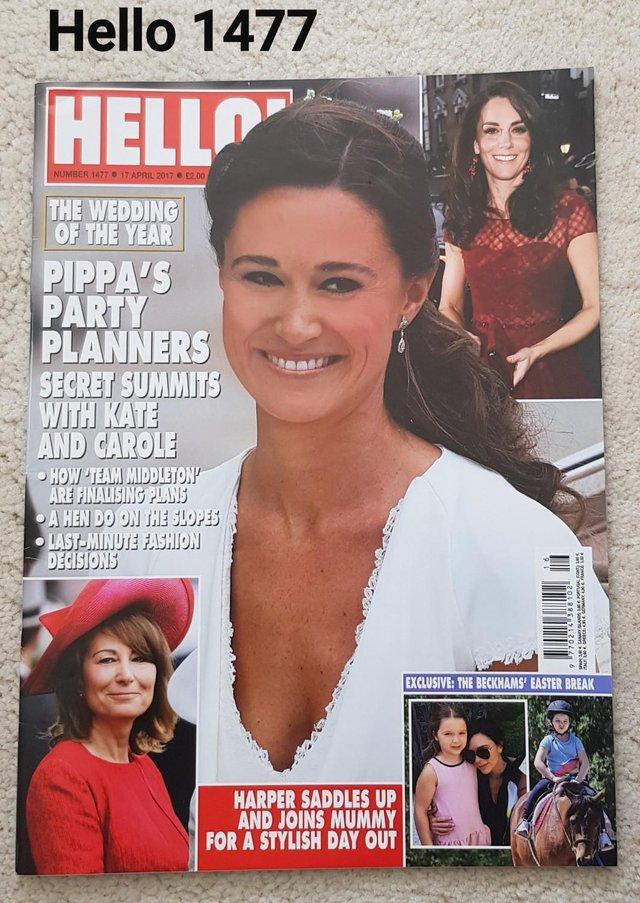 Preview of the first image of Hello Magazine 1477 - The Wedding of the Year: Pippa Plans.