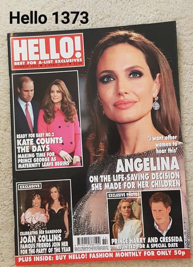 Preview of the first image of Hello Magazine 1373 - Baby No.2 - Kate Counts the Days.