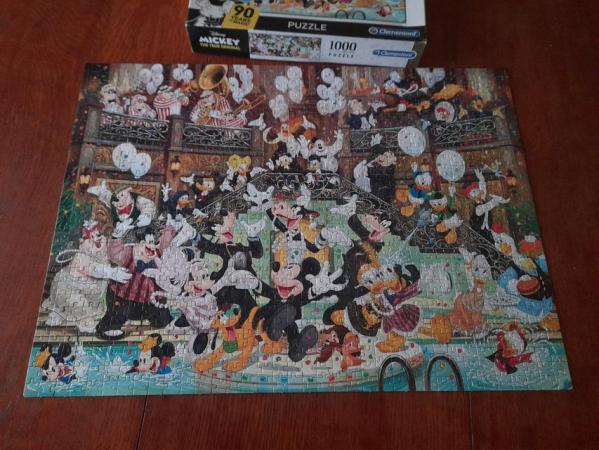 Image 2 of Clementoni 1000 piece jigsaw Mickey 90 year anniversary boxe