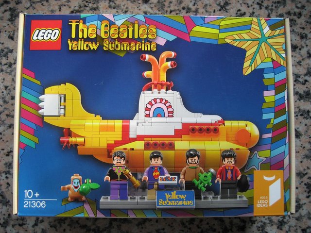 Preview of the first image of The BEATLES LEGO Yellow Submarine In Box Unopened Retired!.