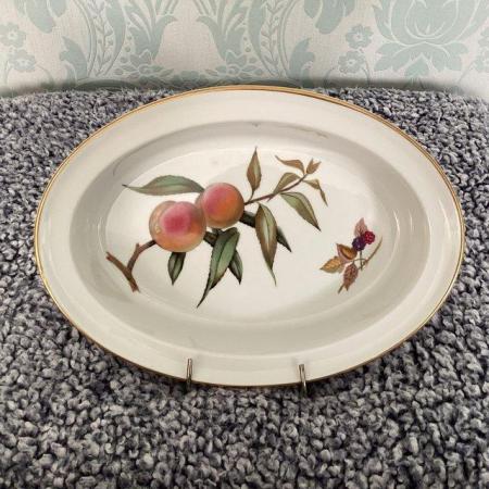Image 1 of Royal Worcester Evesham Oval Dish with no lid