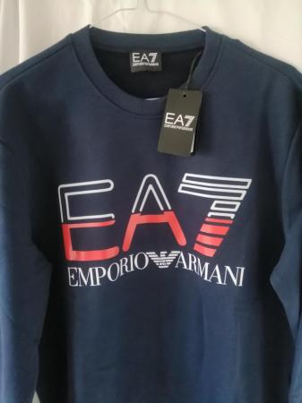 Image 3 of Emporio Armani Authentic EA7 Navy blue Sweatshirt in Large F