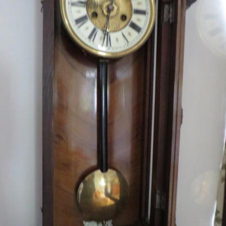 Image 2 of JUNGHANS German Wall Clock. Viennese Regulator 1880-1930