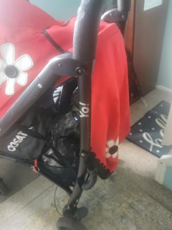 Image 2 of Cosatto yo stroller, and rain cover