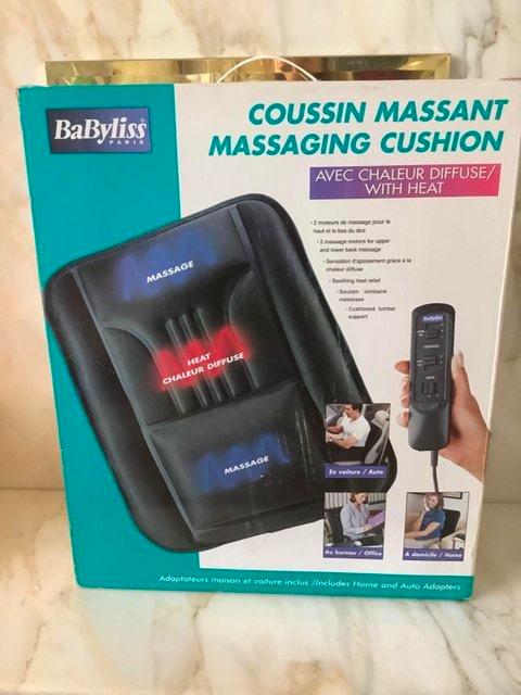 Preview of the first image of Brand New Babyliss Massage Cushion with Heat.