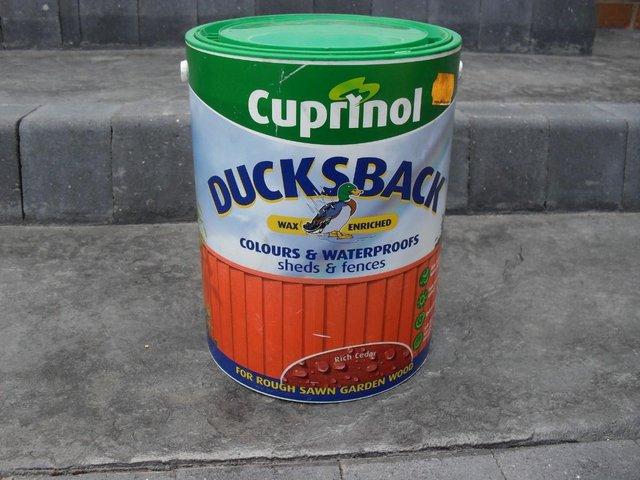Preview of the first image of CUPRINOL DUCKSBACK FENCE/SHED 'PAINT'.