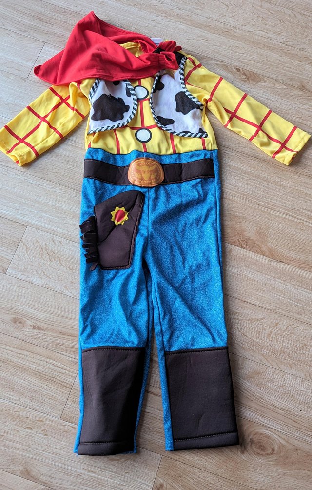 Preview of the first image of Kids' Disney Toy Story Woody Costume age 3-4.