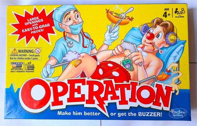 Preview of the first image of LOW USE ** OPERATION** THE FAMILY GAME.