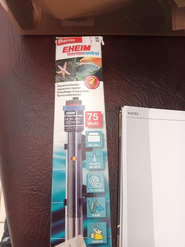 Preview of the first image of EHEIM thermocontrol aquarium heater like new.