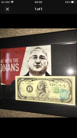 Image 1 of Domenyk Noonan hand signed autograph dollar thumb Manchester