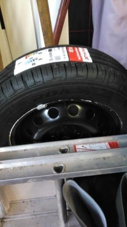 Image 2 of Spare Wheel and Tyre Full Size Suit Kia Rio or Similar