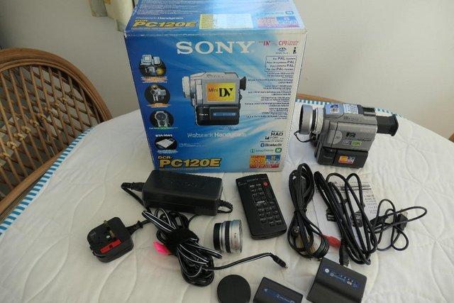 Image 1 of DCR120ESONY CAMCORDER NETWORK