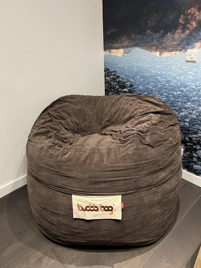Preview of the first image of Premium Brand Beanbag, large 2 person, memory foam.