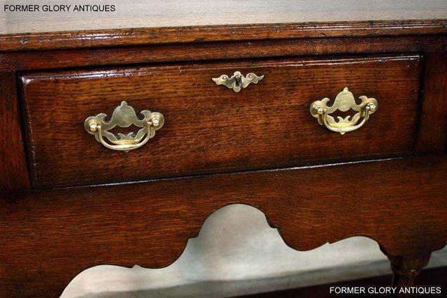 Image 46 of TITCHMARSH AND GOODWIN OAK DRESSER BASE SIDEBOARD HALL TABLE