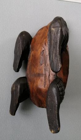 Image 10 of A Fairtrade Wooden Tortoise.Height 7".