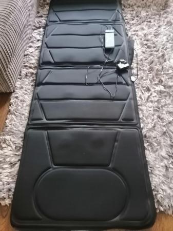 Image 1 of Massage mat, heat and various settings.